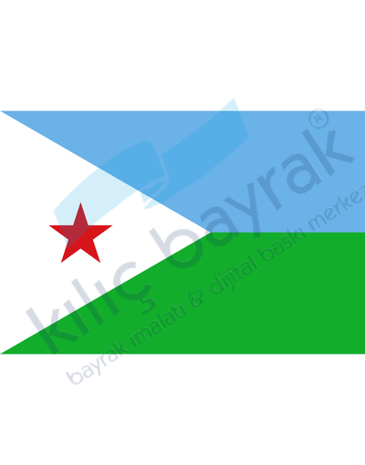 Cibuti Ülke Bayrağı