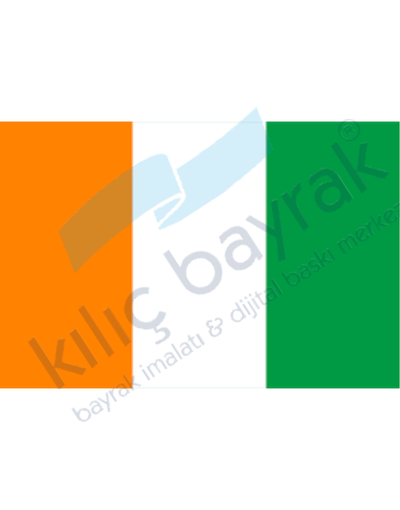 Fildişi Sahili Ülke Bayrağı