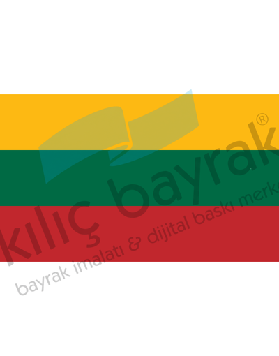 Litvanya Ülke Bayrağı