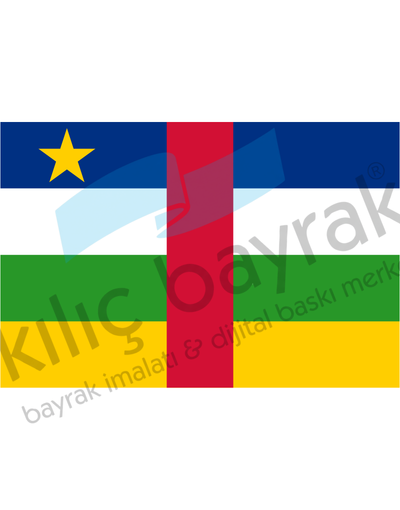 Orta Afrika Cumhuriyeti Ülke Bayrağı