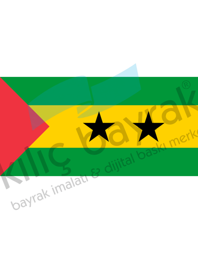 Sao Tome ve Principe Ülke Bayrağı