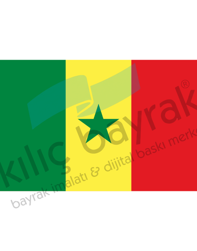Senegal Ülke Bayrağı